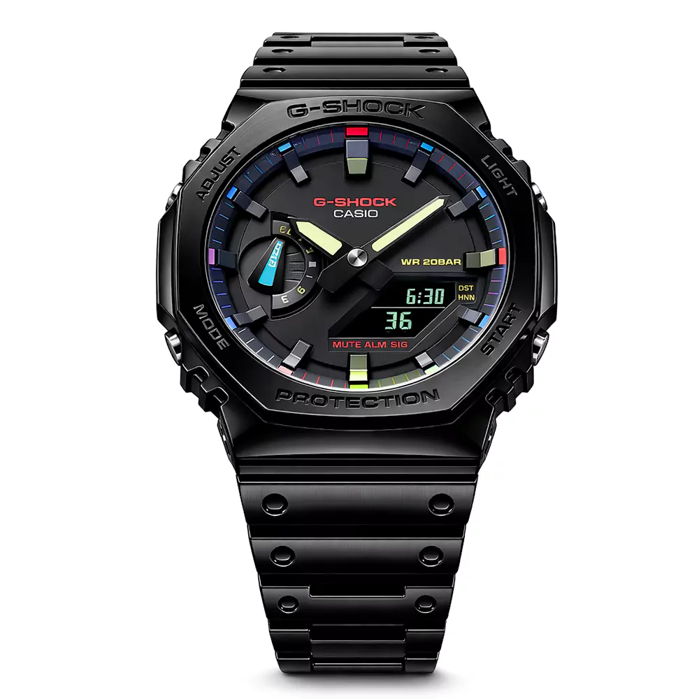 خرید ساعت مچی مردانه کاسیو مدل GA-2100RGB-1ADR